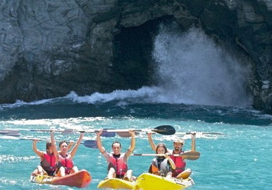 kayak adventure in Palm Mar