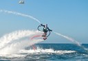 flyboard over Tenerife waters