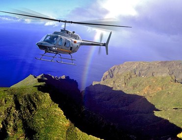 Tenerife Los Gigantes Helicopter Tour (50km)