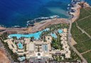 view of Tenerife via helicopter view