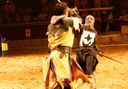 Medieval show at San Miguel Castle