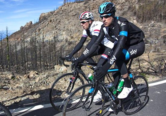 cycling training tour in Teide