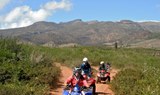 Beautiful scenery on quad safari tour