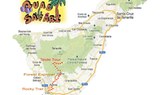 Tenerife quad bike tours map