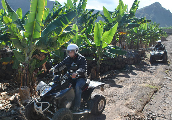 quad ride in Tenerife