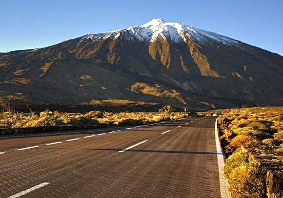 cycling tour around Mt Teide