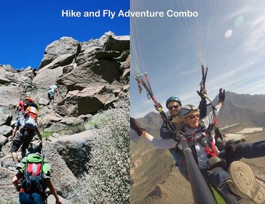 Hike and Fly Tenerife Adventure Combo