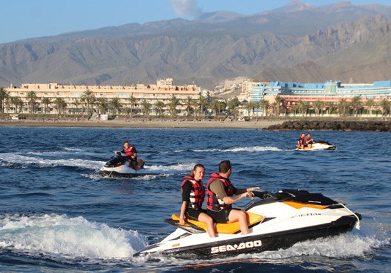 Tenerife jet ski ride