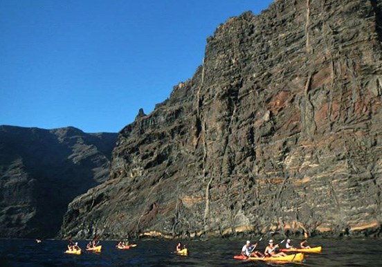 kayak tour in Tenerife