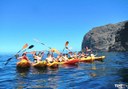 sea kayaking in Los Gigantes