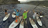 stand up paddle adventure in Los Gigantes