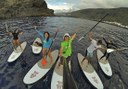 stand up paddle adventure in Los Gigantes