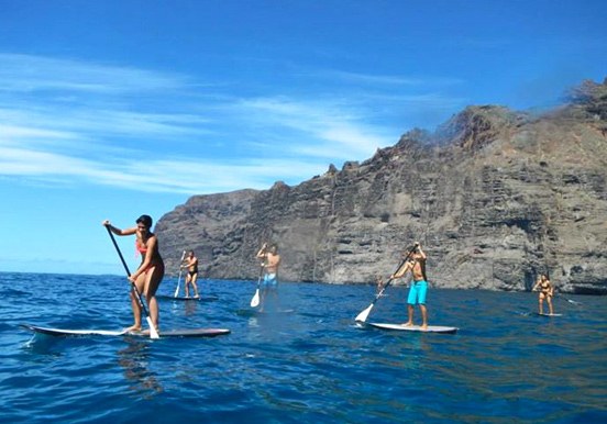 stand up paddle in Tenerife
