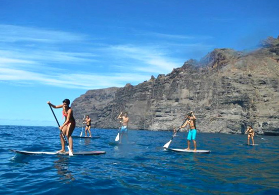 stand up paddle in Tenerife