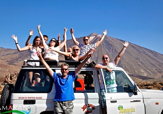 jeep safari tour to Teide National Park