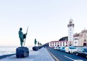 visit the statues of Guanches by the shore