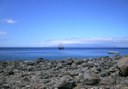 Pristine Masca beach at the bottom of gorge