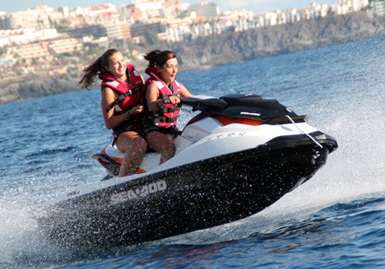 Tenerife jet ski ride