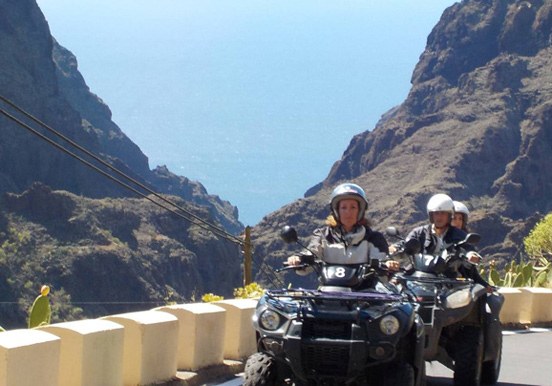 quad tour safari to Masca