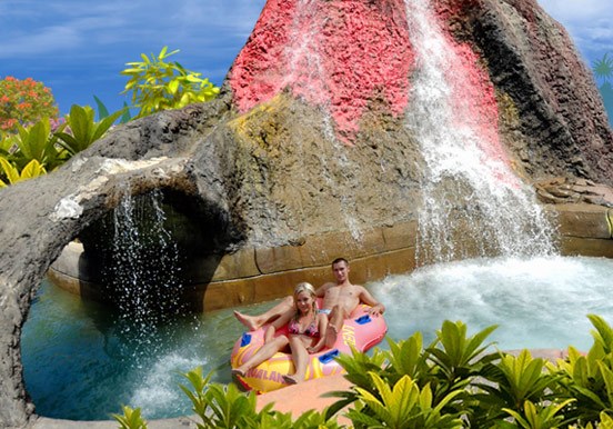 lava river in Aqualand