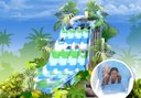 twister racer slides in Aqualand