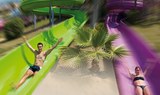water slides in Aqualand