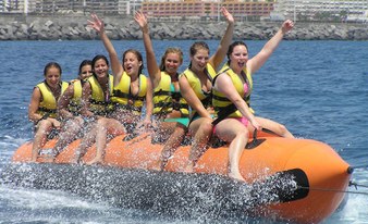 Banana boat ride 10 minutes