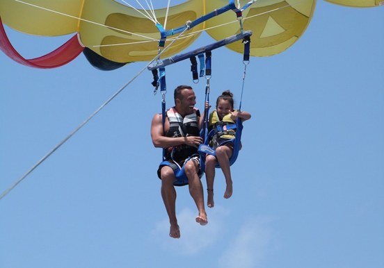 Enjoy parascending in Tenerife