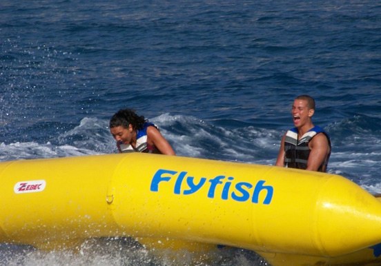 fun fly fish ride in Tenerife