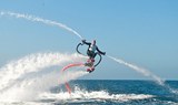 flyboard over Tenerife waters