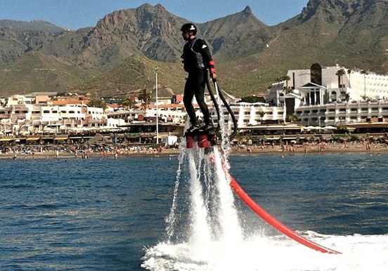 flyboarding in Tenerife