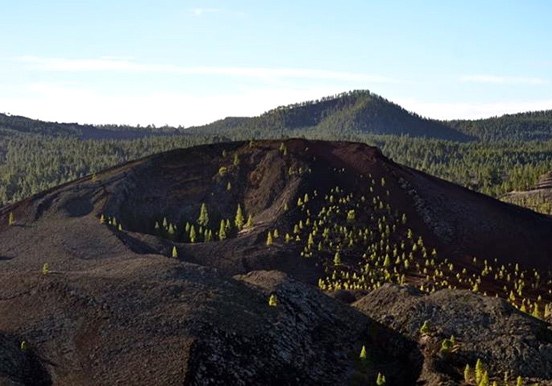 see Tenerife volcanic landscapes via helicopter tour