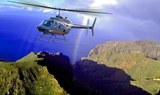 helicopter tour over Los Gigantes