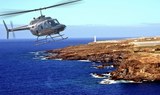 helicopter tour above south Tenerife coast