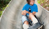 jungle-crossing track driving at Jungle Park