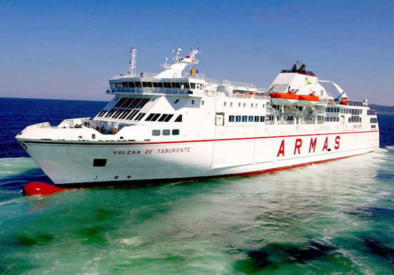 ride the Naviera Armas Ferry