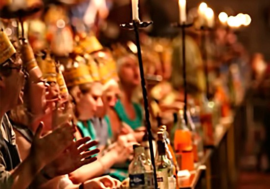 Medieval show banquet