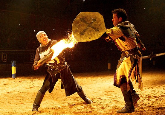 Medieval tournament at San Miguel castle