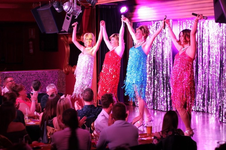 Fabulous drag show Music Hall Tavern.JPG
