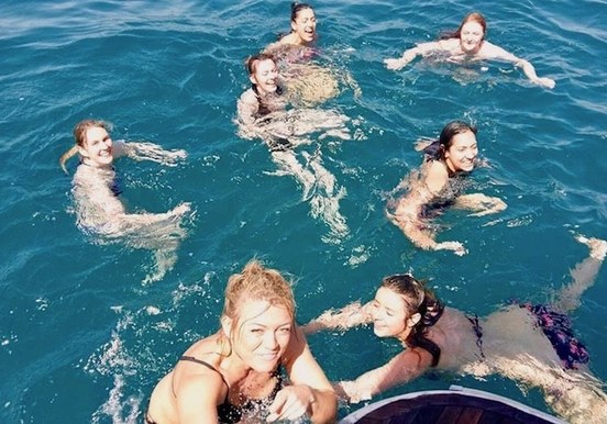 Yacht hire swimming.jpg