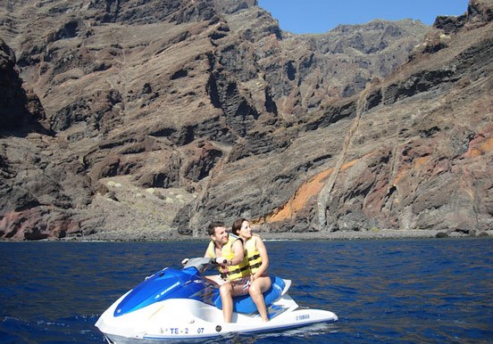 jet ski safari ride in Tenerife