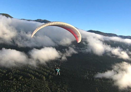 Paragliding in Izaña