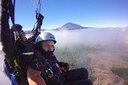 Tandem paragliding in Izaña with Mt Teide