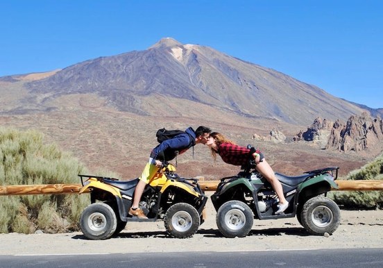 Teide quad tour couple kissing.jpg