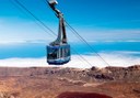 ride the cable car to see the beautiful views in Teide