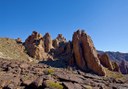 rocky landscape in Teide