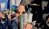 a glass of cava sunset at Teide.jpg