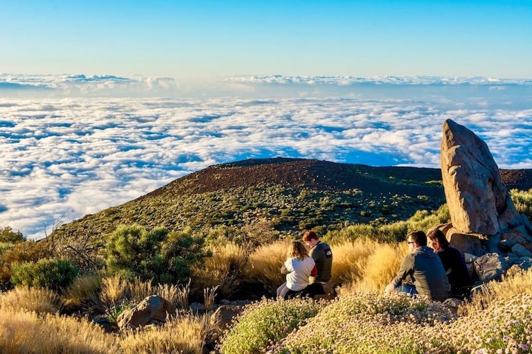 Late afternoon at Teide National Park with clouds below your feet.jpg