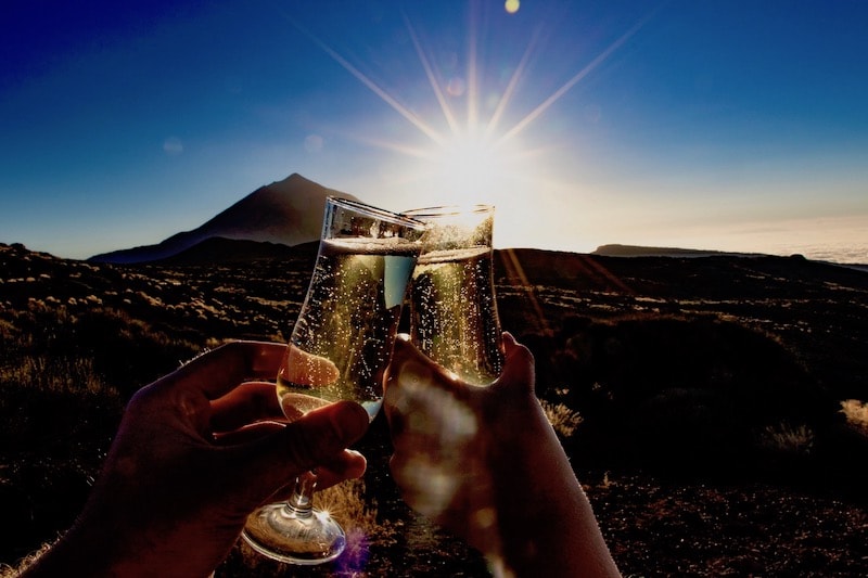Cheers to the sunset with a sparkling wine.jpg