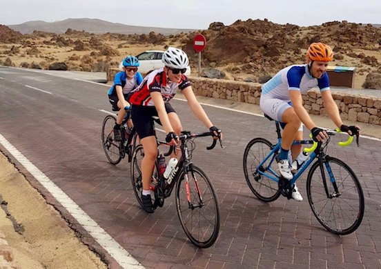 Cycling in Teide national park east approach.jpg